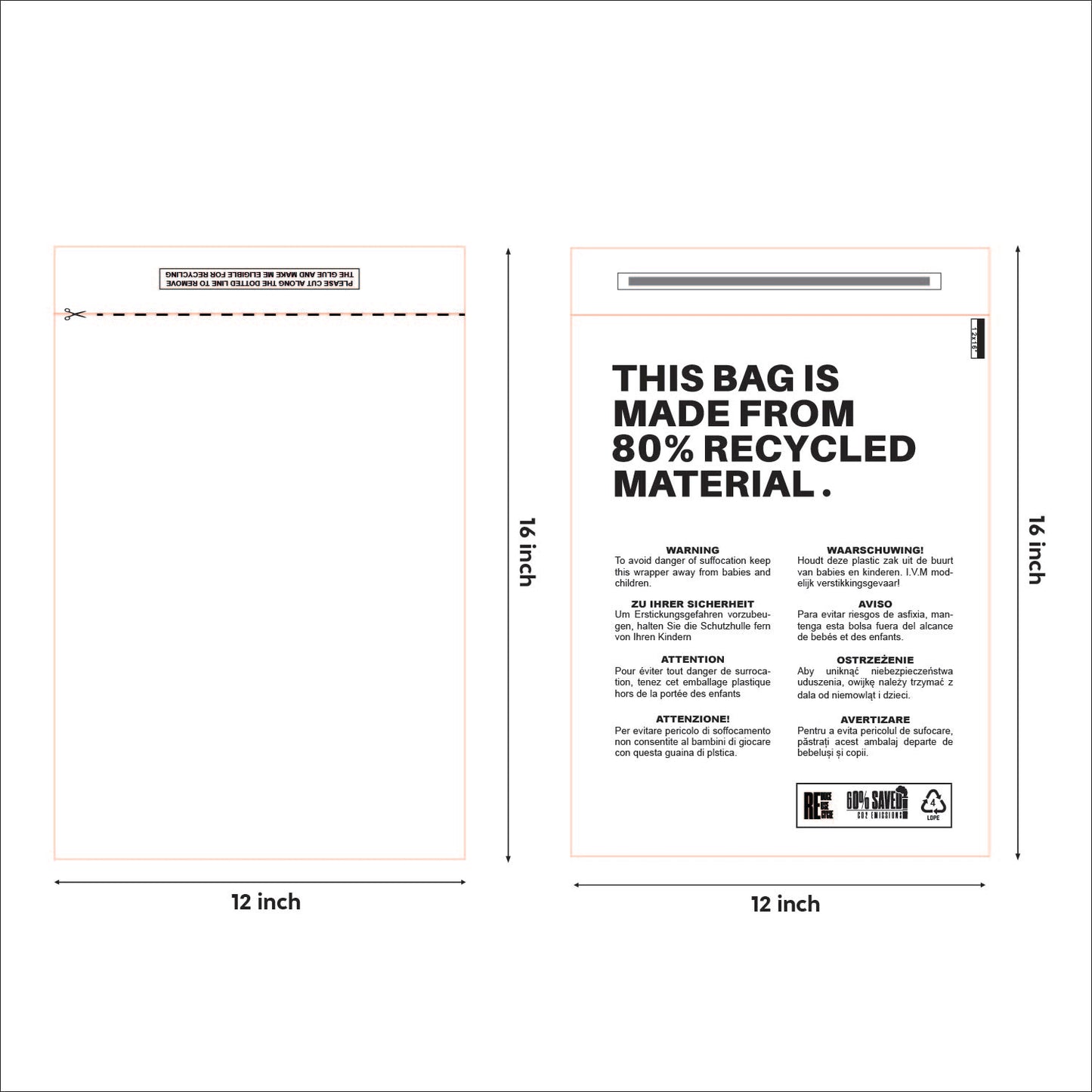 Clear Bags |Retail and merchandise packaging
