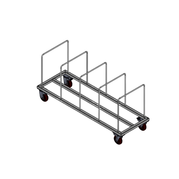 Flat Carton Cart 1200 x 400 mm