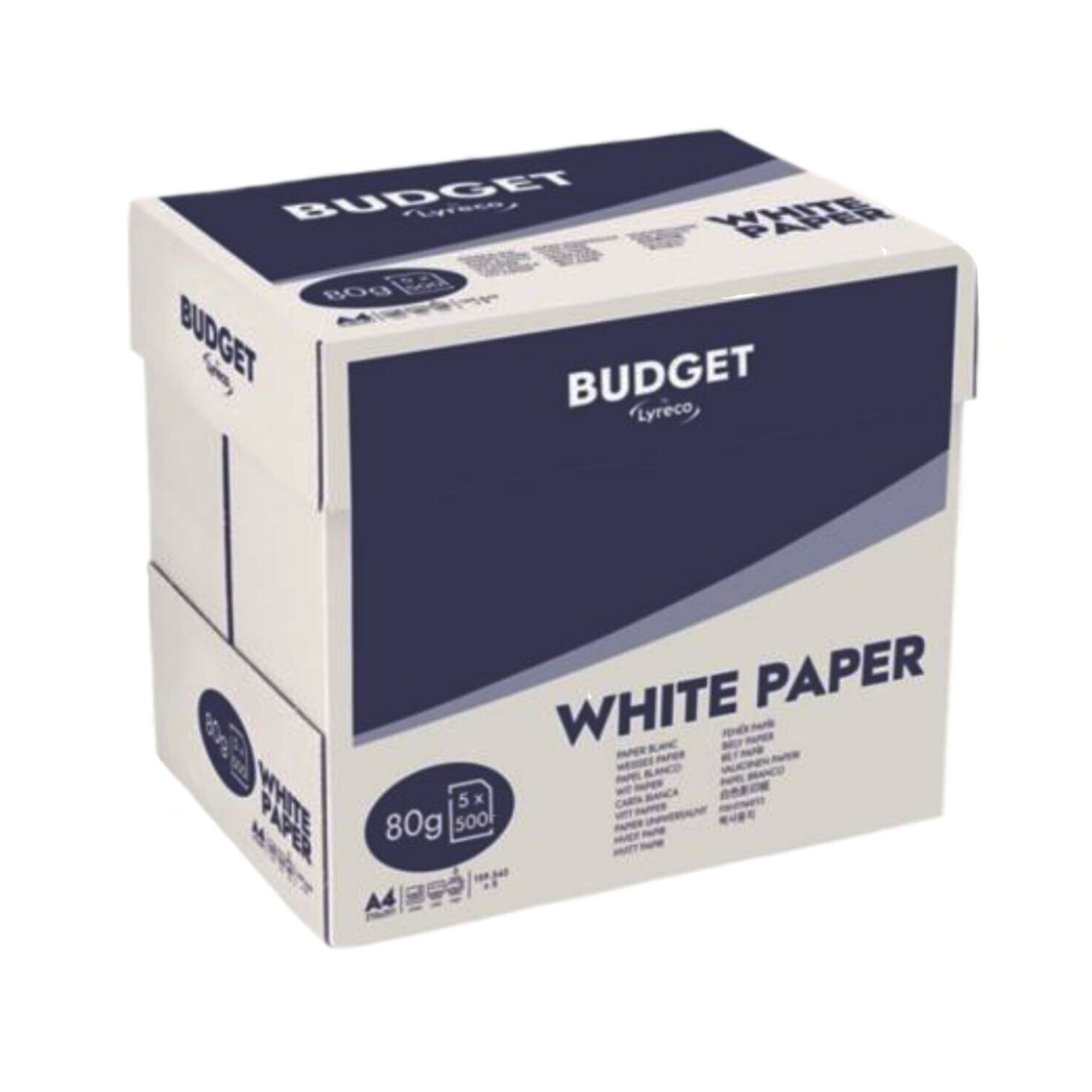 A4 Printing Paper 80GSM Lyreco White A4 Quality 80gsm Printer Paper