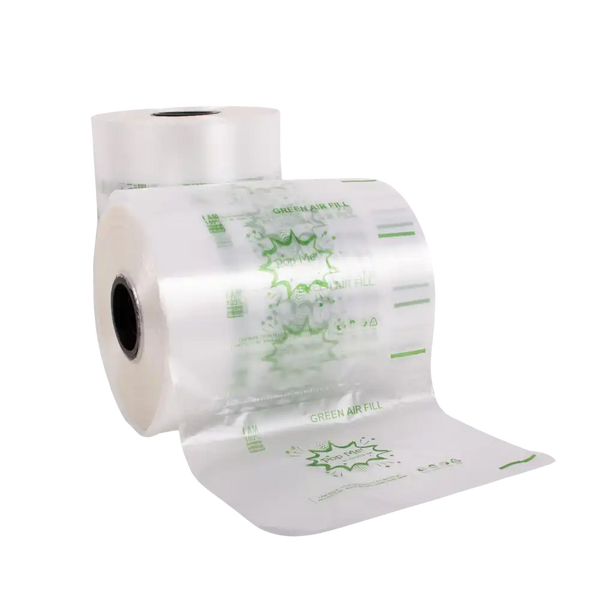Green Air Filler Cushion back to back