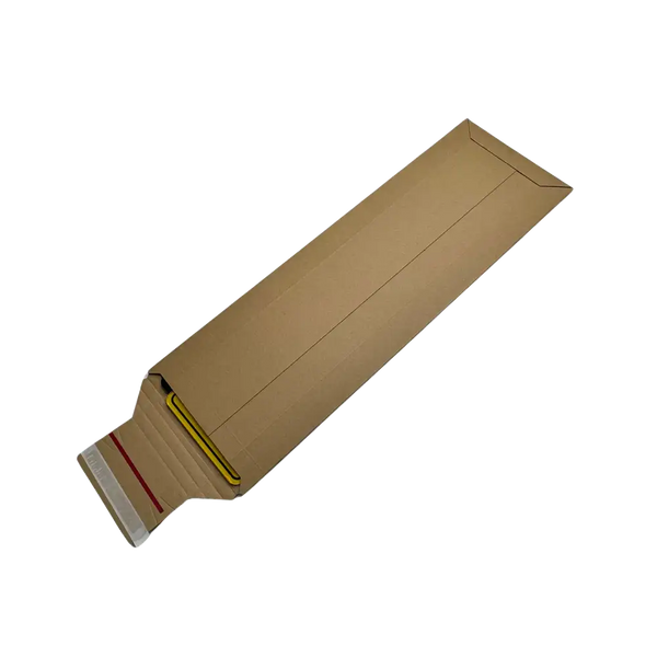 Number plate envelope with plate inside