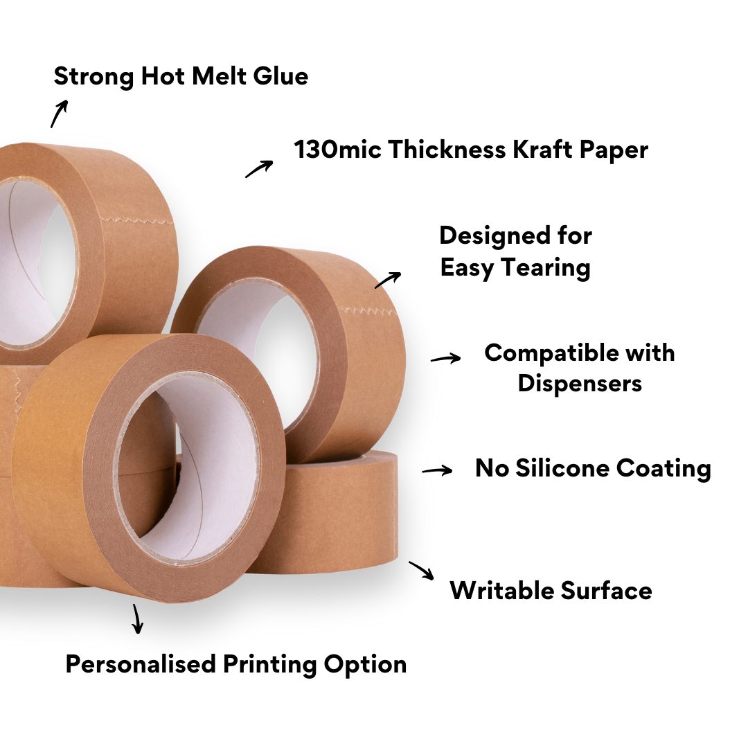 Paper Tape UK | Eco PaPer Tape | SR Mailing Packaging