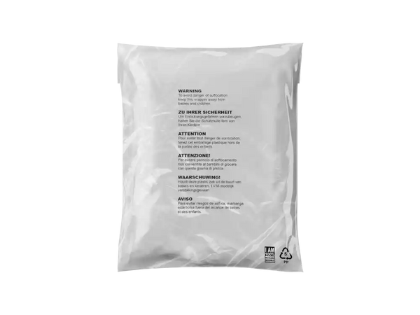 Transparent Mailing with FBA guideline offers on white background