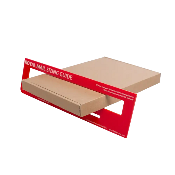 Royal mail pip box on transparent background