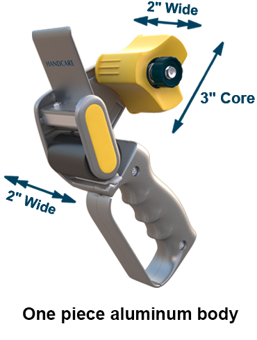 3 Inch Handcare Tape Dispensers | SR Mailing | Sustainable eCommerce Packaging
