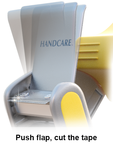 3 Inch Handcare Tape Dispensers | SR Mailing | Sustainable eCommerce Packaging
