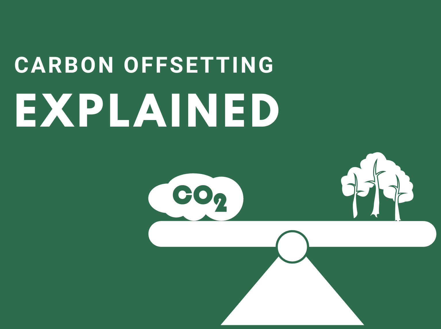 carbon offsetting explained carbon neutrality net zero
