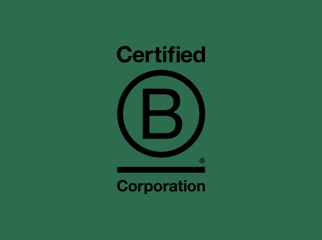 b corp logo