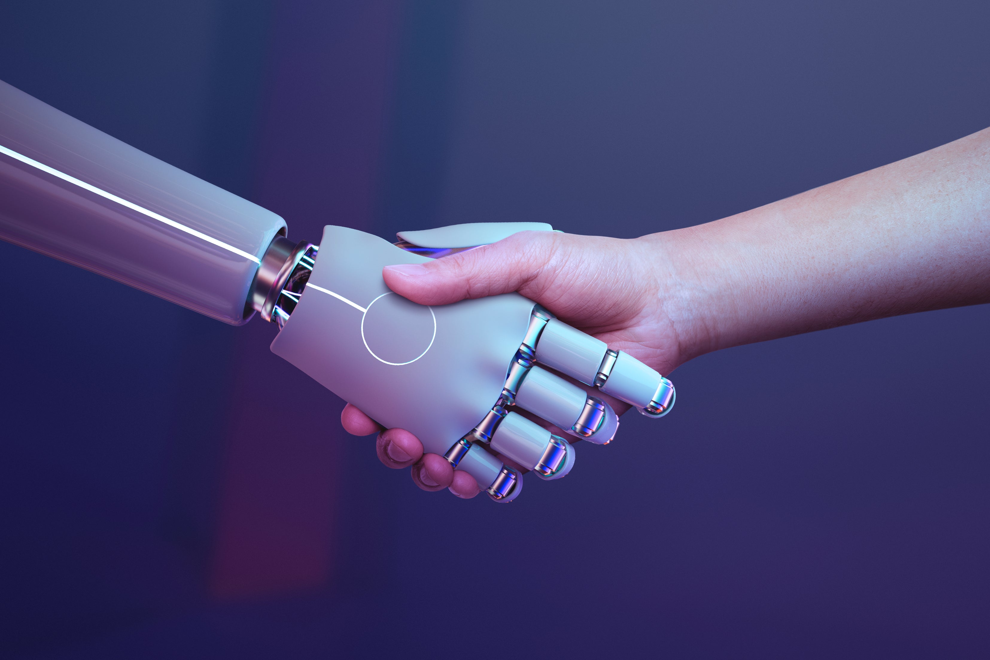 Ai hand in hand with humans