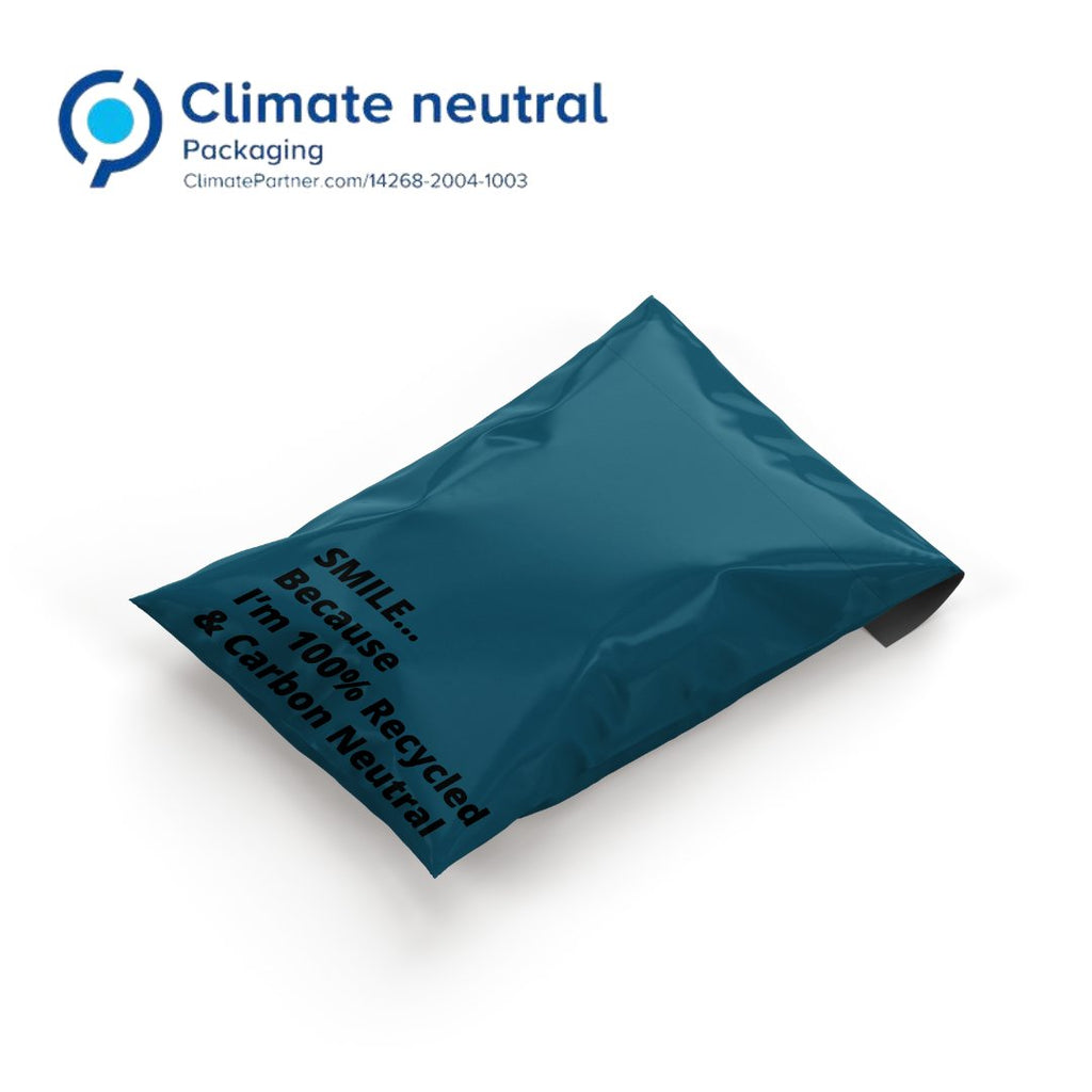 100% Recycled Classic Blue Mail Bags
