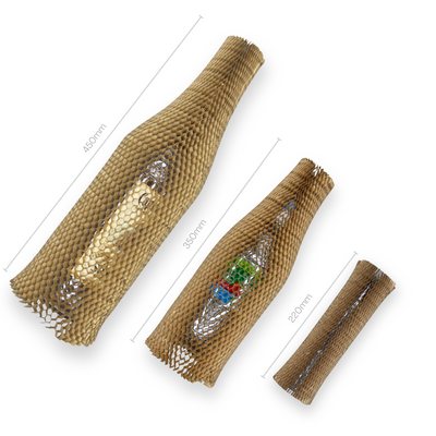 Honeycomb Paper Bottle Sleeves