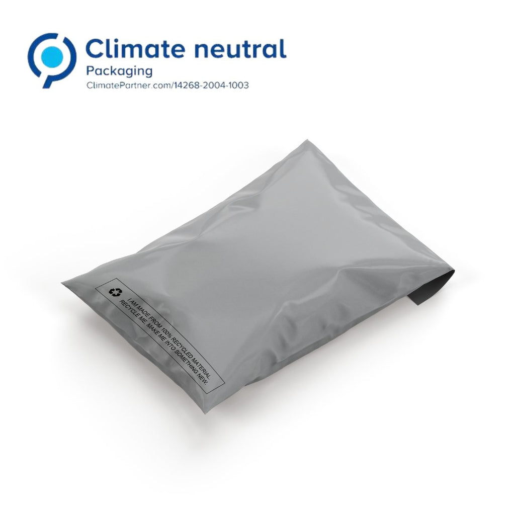 100% Recycled Grey Mail Bags