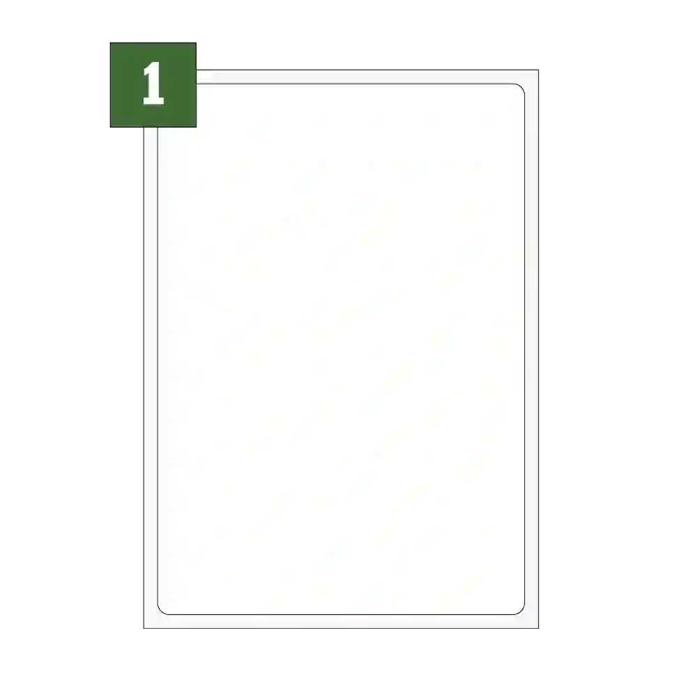 Address Labels A4 Sheet