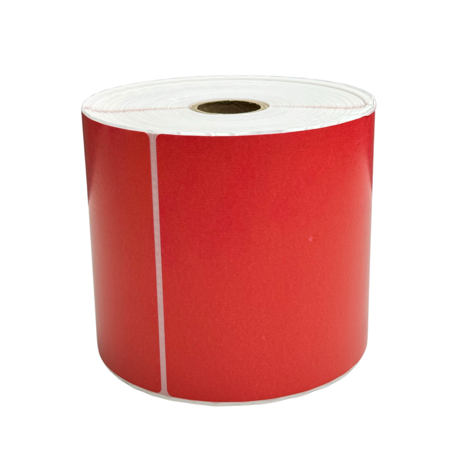 lying up red thermal label