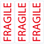 'FRAGILE' Label (152x50mm)