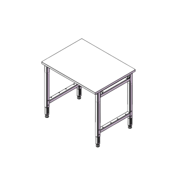 Flat Side Table 800 x 600 mm