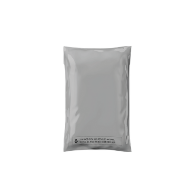 Grey Recycled Mail Bag  (4.5x7 inch/11.4x17.8cm)