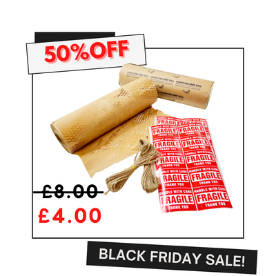 Black Friday Honeycomb Paper Roll Mini | Honey comb wrap 305mmx40m