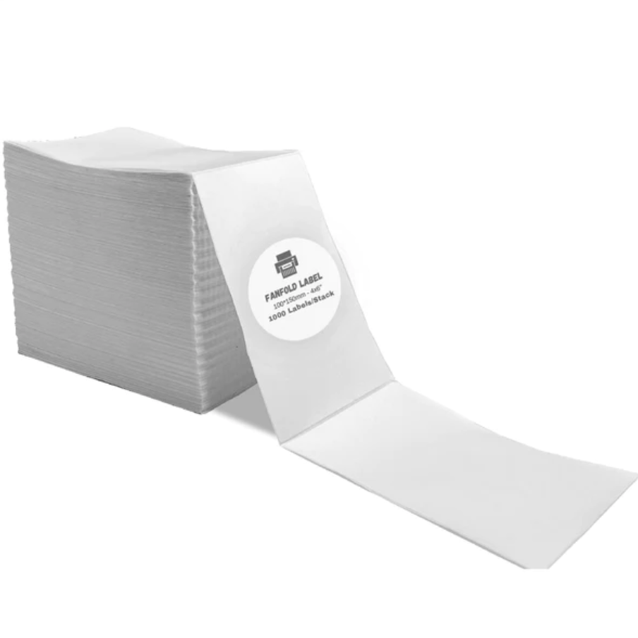 Fanfold Thermal Label (4x6")