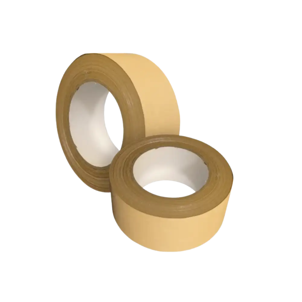 two rolls of gummed tape