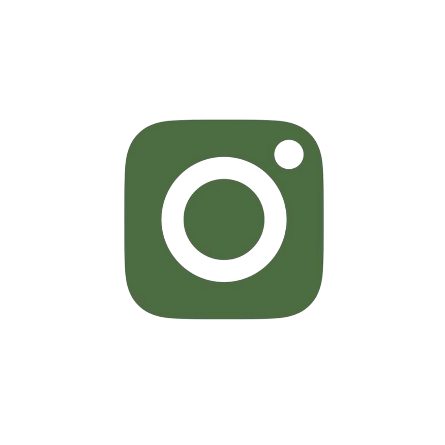 Instagram logo in green
