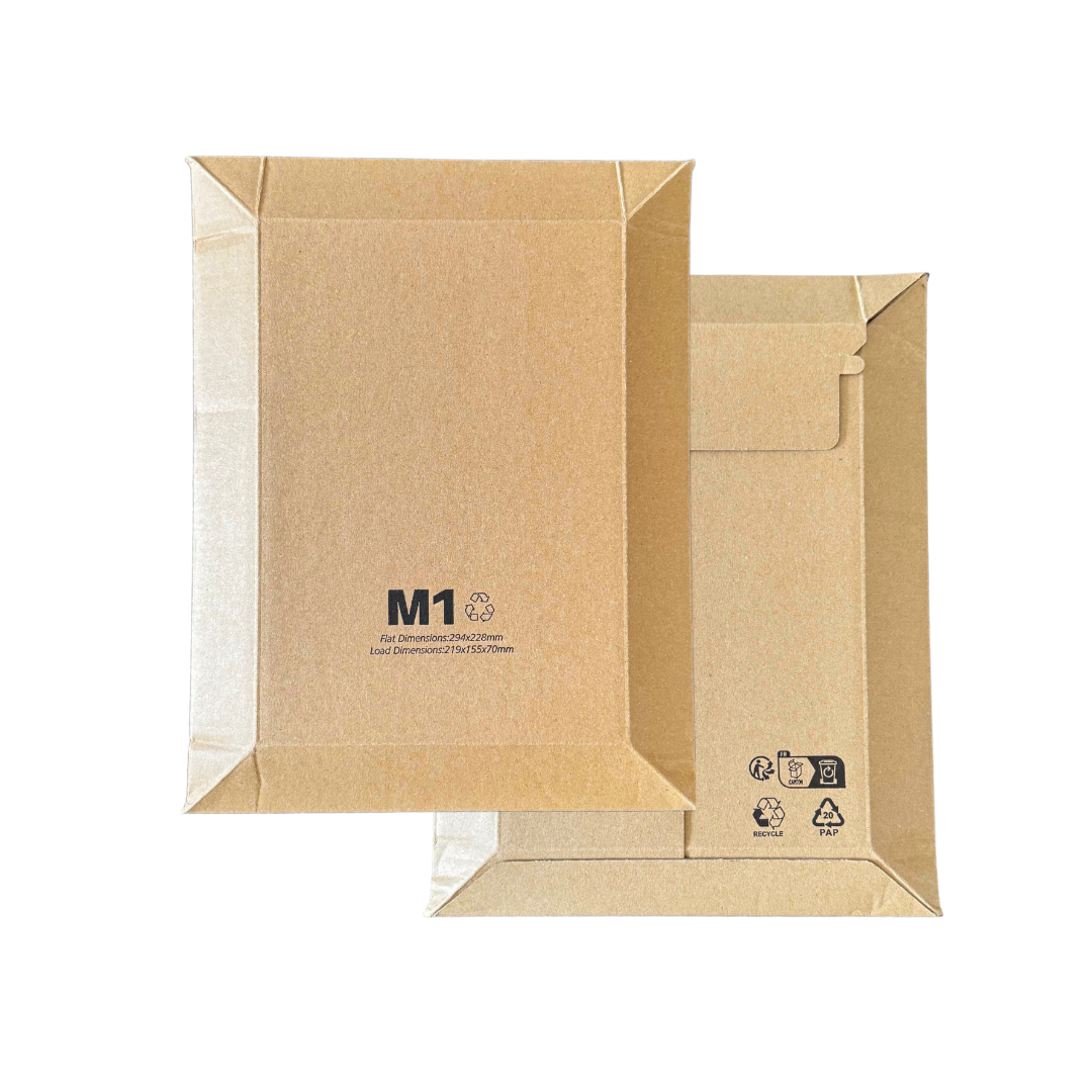 M1 Cardboard Capacity Mailer on white background