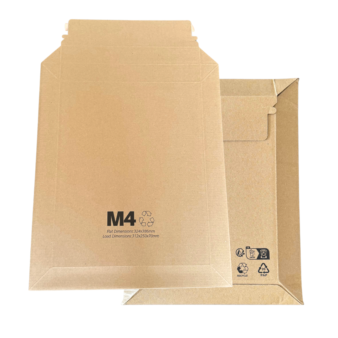 M4 Cardboard Capacity Mailer on white background