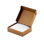 SR eco-friendly pip box, front view mockup