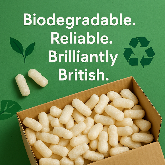 compostable packing peanuts | sr mailing