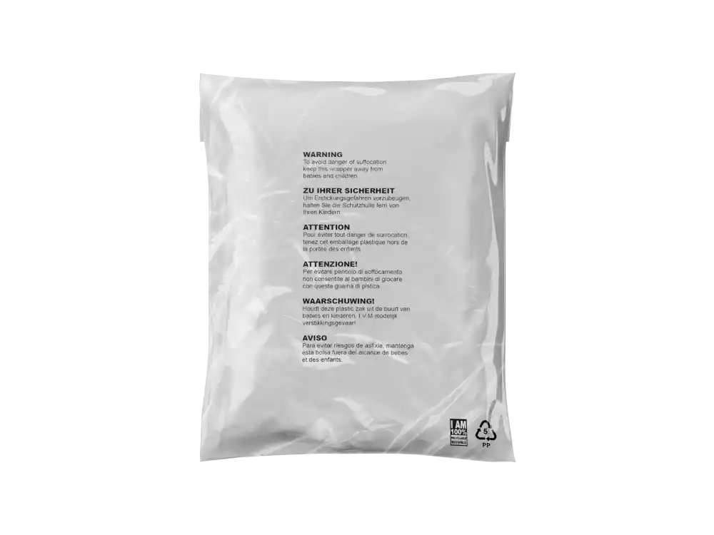 Transparent Mailing with FBA guideline offers on white background