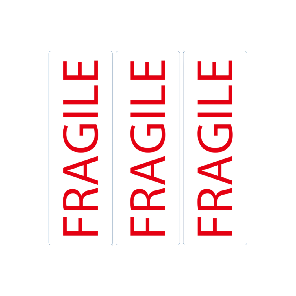 fragile warning label