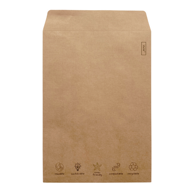 Kraft Paper Mail Bag (side gusset) 10"x14"