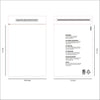 Clear Garment Bag  (12x15 inch/30x38cm)