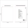 Clear Garment Bag  (12x16 inch/30.5x40.6cm)