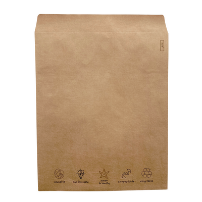 Kraft Paper Mail Bag (side gusset) 15"x18"