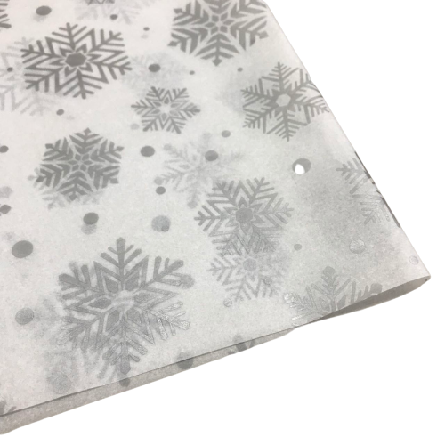 Christmas Tissue Paper 500x700mm (Snowflakes)