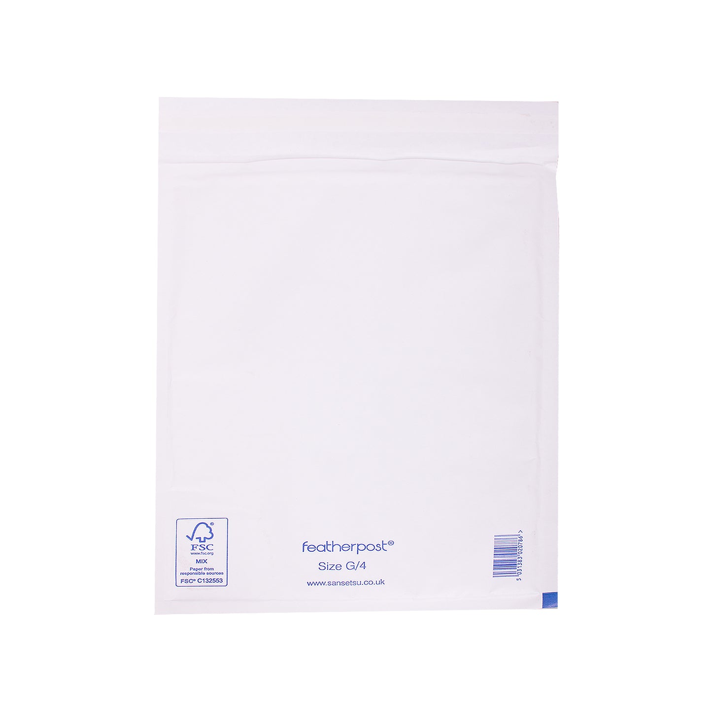 Padded Bubble Envelope in White | SR Mailing | Sustainable eCommerce Packaging