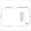 Clear Garment Bag  (8x10 inch/20.3x25.4cm)
