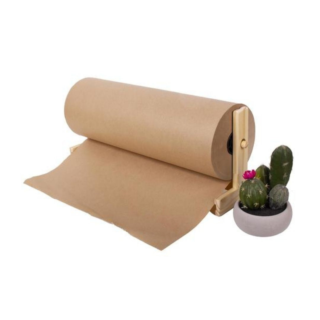Brown Kraft Paper Roll front view| SR Mailing | Sustainable eCommerce Packaging