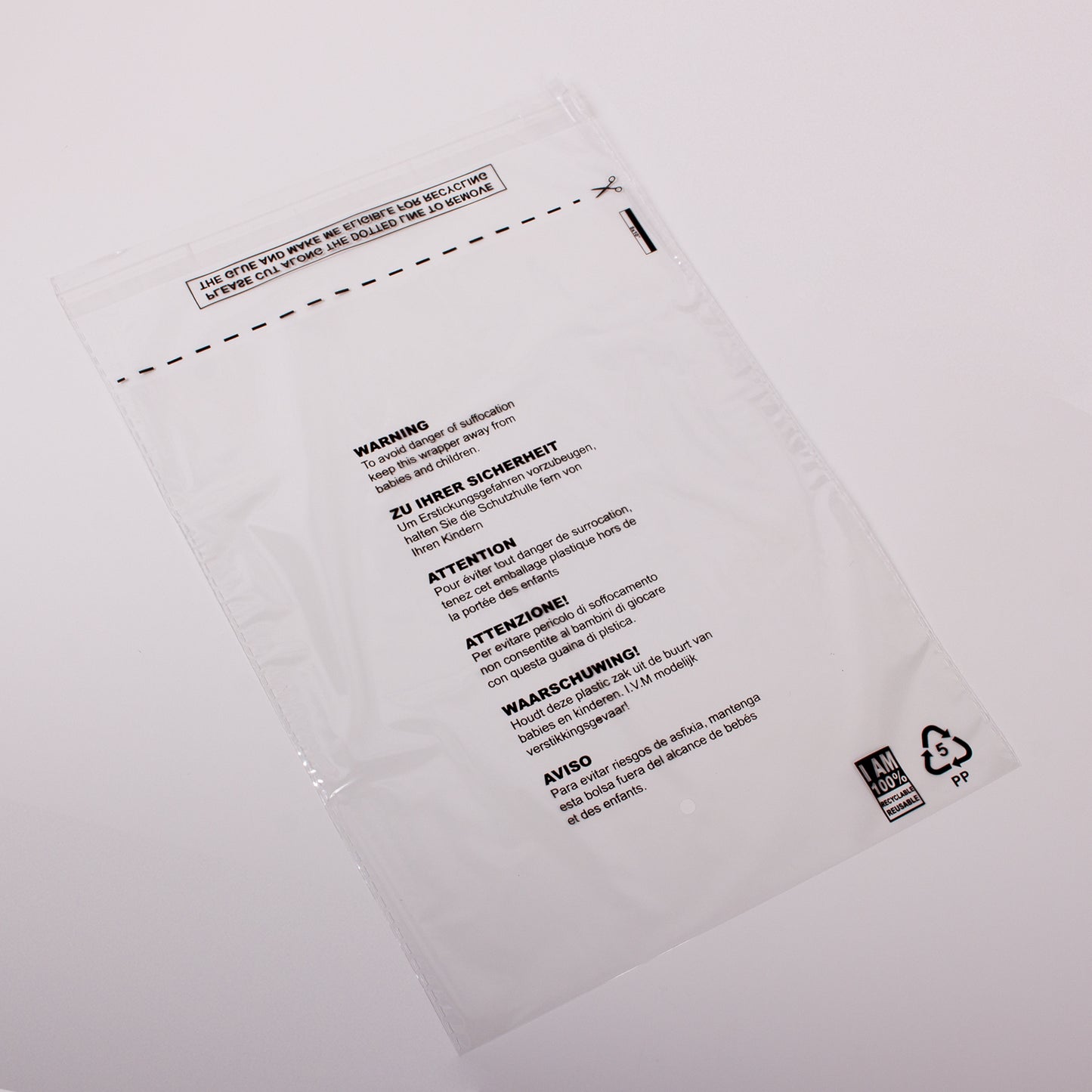 45-degree 10 x 12 CPP Mailing Bag