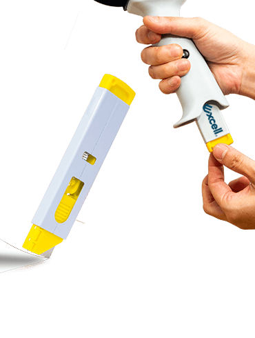 Dual Core Tape Dispenser + Knife  | SR Mailing | Sustainable eCommerce Packaging