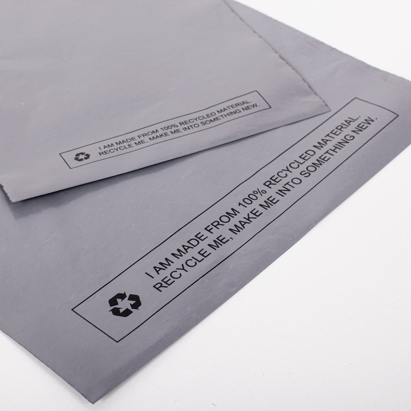 Corner of Grey recycled Mail Bag 12 x 36 inches for packaging goods