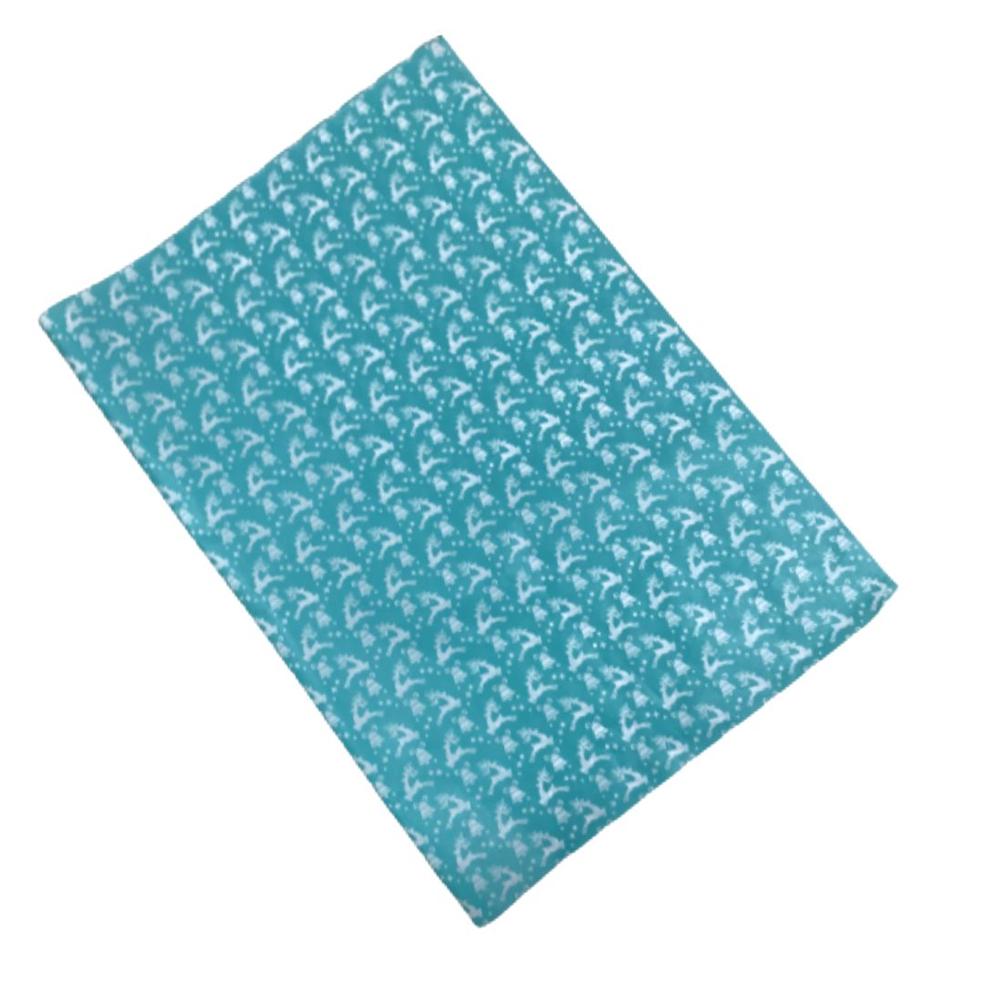 Christmas Tissue Paper 500x700mm (Elk Green)