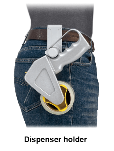 3 Inch Handcare Tape Dispensers  | SR Mailing | Sustainable eCommerce Packaging