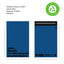  Design of blue recycled Mail Bag 15 x 18 inches for packaging products