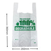 100% Degradable Carrier Bags (10x14 inch/260x360mm)