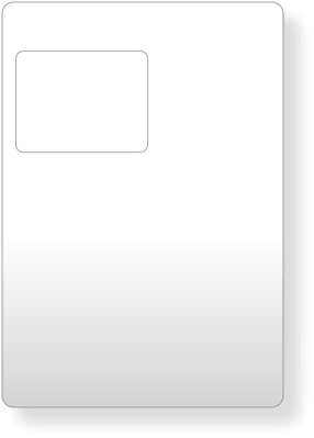 (SRL11) Single Integrated Label | SR Mailing | Sustainable eCommerce Packaging.