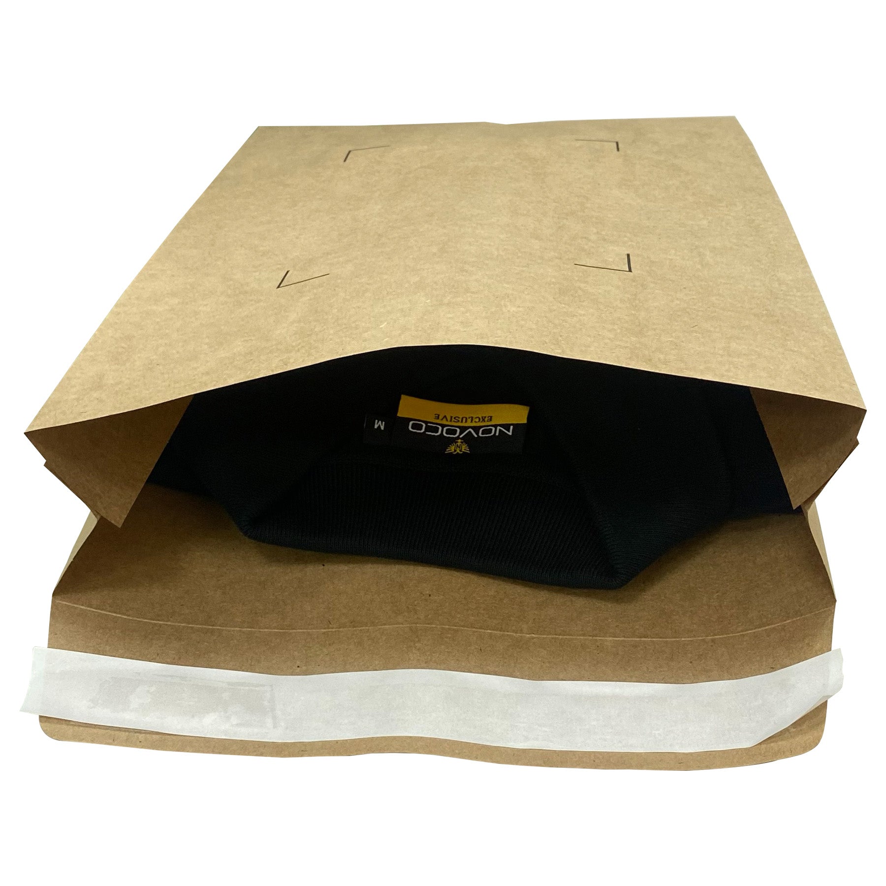 Inside Kraft Paper Mailing bag 10" x 14"