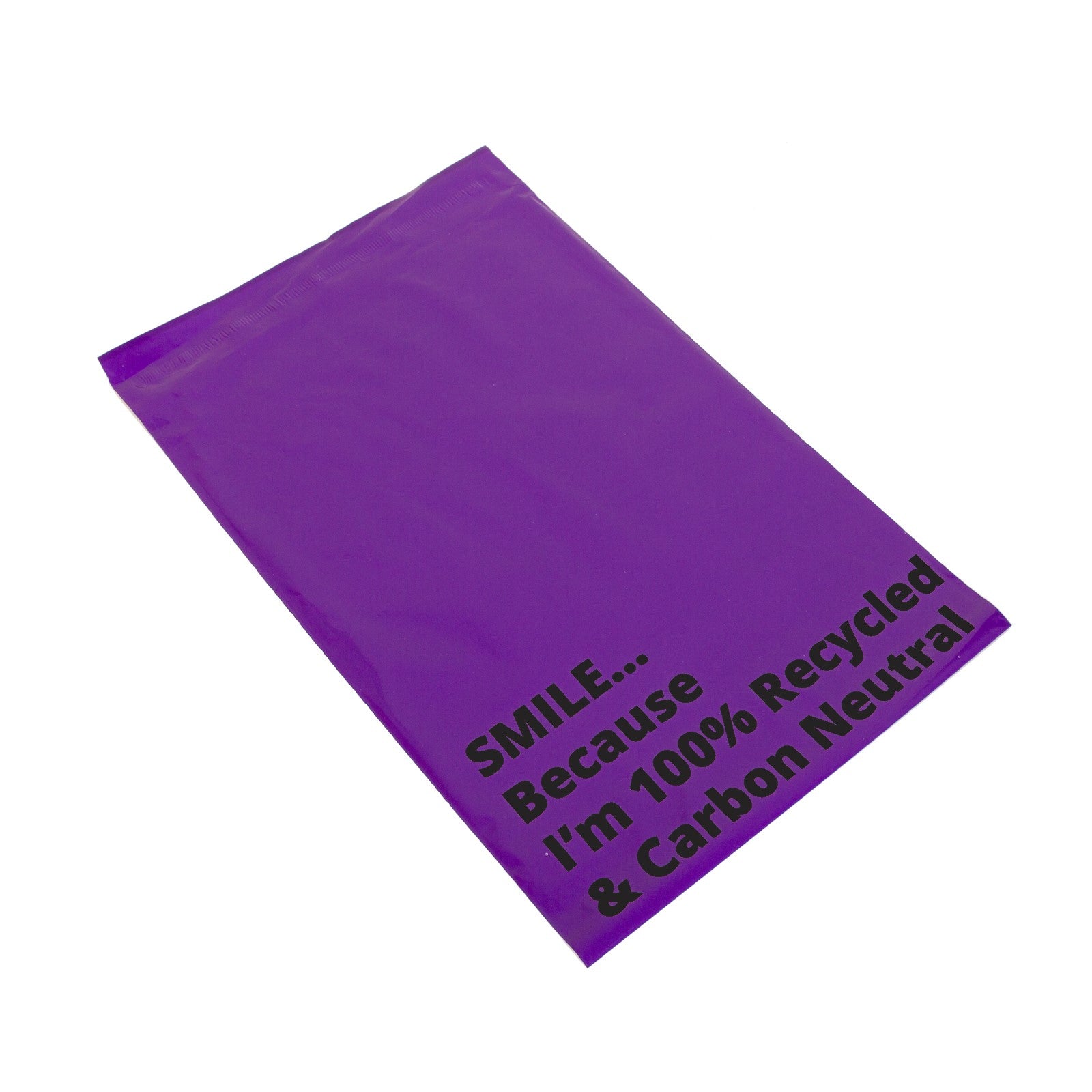 Full image of 17 x 22 purple sustainable Mailing Bag