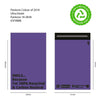 Purple Recycled Mail Bag  (15x18 inch/38.1x45.7cm)